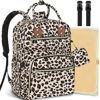 Picture of Tenot Baby Diaper Bag Backpack Travel Diaper Bags for Baby Girl Boy Large Capacity Baby Bag Backpack for Women Leopard Print