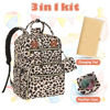 Picture of Tenot Baby Diaper Bag Backpack Travel Diaper Bags for Baby Girl Boy Large Capacity Baby Bag Backpack for Women Leopard Print