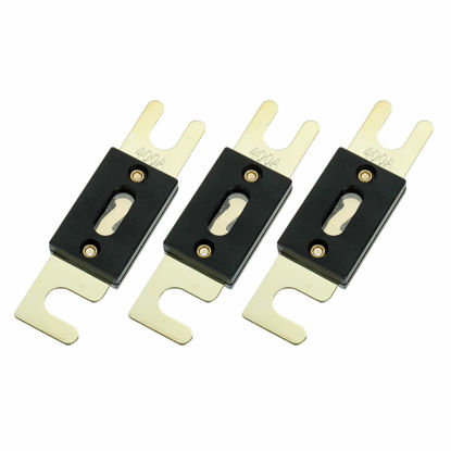 Picture of BOJACK 400 Amp 32 VDC ANL Blade Fuse for car Audio and Video System(Pack of 3 pcs)