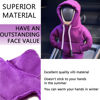 Picture of vvag Gear Shift Hoodie, Hoodie Car Gear Shift Cover, Car Shift Knob Hoodie, Automotive Interior Accessories, Universal Fit Knob Cover Gift (Purple)