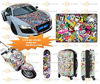 Picture of 100 PREMIUM Stickers Decals Vinyls | Pack of The Best Selling Cool Sticker | Perfect To Graffiti Your Laptop, Macbook, Skateboard, Luggage, Car, Bumper, Bike, Hard Hat | The Bryta Store