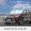 Picture of Sun Shade Sunshade for Lexus RX Windshield Cover, 4-Layer Front Window Shade Custom fit 2016-2022 RX 350, RX 350 F Sport, RX 350L Sun Visor 240T Shade Blocks UV Rays Car Accessories