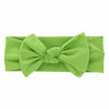 Picture of BABYGIZ Baby Girl Headbands-Infant,Toddler Cotton Handmade Hairbands with Bows Child Hair Accessories (Lime Green)