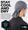 Picture of Cooling Helmet Liners - Do Rag Skull Caps for Men - Cooling Head Wraps, Hard Hat Liner - Motorcycle Pirate Bandana