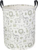Picture of CLOCOR Baby Laundry Basket,Collapsible Kids Toys Storage Baskets,Nursery Hamper for Boys and Girls,Jungle Bedroom Decor,Gift Basket（Green Animals