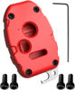 Picture of Cutting NOT Required Key Fob Replacement Shell for Honda Accord Civic CRV Pilot and More - Better Than OEM Key Fob Cover - Made in USA Custom Fit Durable Design Check Fitment (Red, 3 Button)