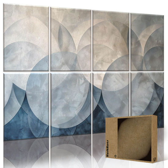 Picture of HushHues 8-Pack Art Acoustic Panels 48x32 Inches Soundproof Wall Panels- Sound Absorbing Decorative Panels for Studios, Offices, Theaters, Adhesive Included