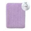 Picture of CREVENT 30''X40'' Soft Cozy Warm Baby Blankets for Boys Girls Solid Color - All Season Use - Newborn Essentials (Wave Lanveder)
