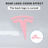 Picture of Emblem Accessories Compatible with Model Y 2023 2022 2021 3PCS Logo Cover