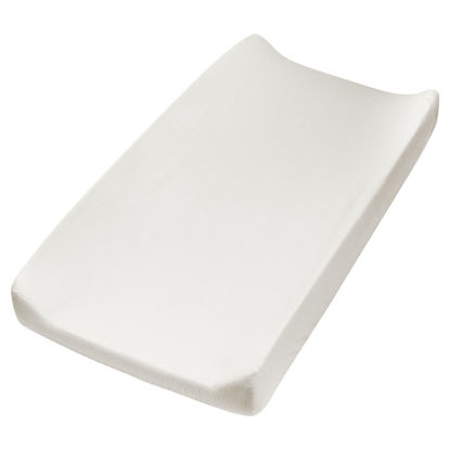 Picture of HonestBaby Girls Organic Cotton Changing Pad Cover, Sugar Swizzle, One Size