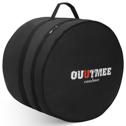 Picture of OUUTMEE Bass Drum Bag For Bass Tom 22"x18", 10mm Thick Padded Travel Drum Case