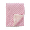 Picture of CREVENT Cozy Soft and Warm Sherpa Baby Blanket for Infant Toddler's Crib Cot Stroller Gift for Baby Girls All Season Use(30"X40" Pink Dot)