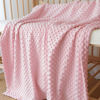 Picture of CREVENT Cozy Soft and Warm Sherpa Baby Blanket for Infant Toddler's Crib Cot Stroller Gift for Baby Girls All Season Use(30"X40" Pink Dot)