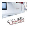 Picture of Car Bad Ass Edition Emblem, 3D Fender Badge Decal Car Sticker with 3M Adhesive, Auto Accessories for Tailgate Front Grille Hood Trunk, Car Replacement Compatible with Motorcycle SUV Truck