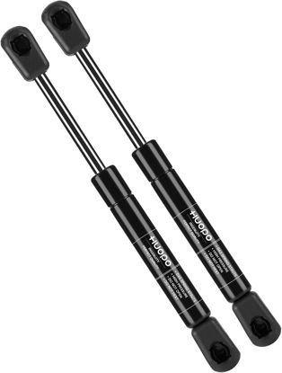 Picture of HUOPO 7.5 inch 35lb/156N Gas Strut Shock 7.5" Lift Support fit for Sentry Safe Door Replacement Parts Rv Cabinet Doors Sentrysafe Storage Box,Set of 2 Spring