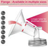 Picture of Nenesupply 27mm Flange and Duckbil Valves Compatible with Spectra S1 Spectra S2 Breastpump Replacement to Spectra Pump Parts and Spectra Flange Replace Spectra Duckbill Valves and Spectra Accessories