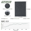 Picture of TroyStudio Thickened Acoustic Panels, 16 x 12 x 0.5 Inches Pack of 6 Felt Wall Decor Tiles Sound Absorbing Board, Noise Reverb Echo Dampening Soundproof Padding for Door Music Recording Home Studio