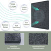 Picture of TroyStudio Thickened Acoustic Panels, 16 x 12 x 0.5 Inches Pack of 6 Felt Wall Decor Tiles Sound Absorbing Board, Noise Reverb Echo Dampening Soundproof Padding for Door Music Recording Home Studio