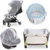 Picture of 2 Pack Baby Mosquito Net for Stroller, Durable Bug Net for Stroller, Car Seats, Bassinets, Cradles, Playards, Pack N Plays and Portable Mini Crib, Portable & Durable Baby Insect Netting