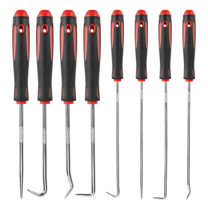 Picture of Rxoyosk 8PCS Precision Pick Set - Easy Removal Tool for Automotive Oil Seals, O-Rings, and Gaskets, Lock Pick Set, Picks, Pick Tool