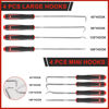 Picture of Rxoyosk 8PCS Precision Pick Set - Easy Removal Tool for Automotive Oil Seals, O-Rings, and Gaskets, Lock Pick Set, Picks, Pick Tool