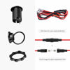 Picture of Cigarette Lighter Socket Car Marine Motorcycle ATV RV Lighter Socket Power Outlet Socket Receptacle 12V Waterproof Plug (LED Red) by ZHSMS