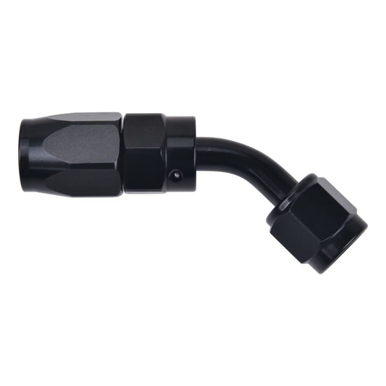 Picture of EVIL ENERGY 12AN Hose End Fitting 45 Degree Swivel for CPE Braided Hose Black