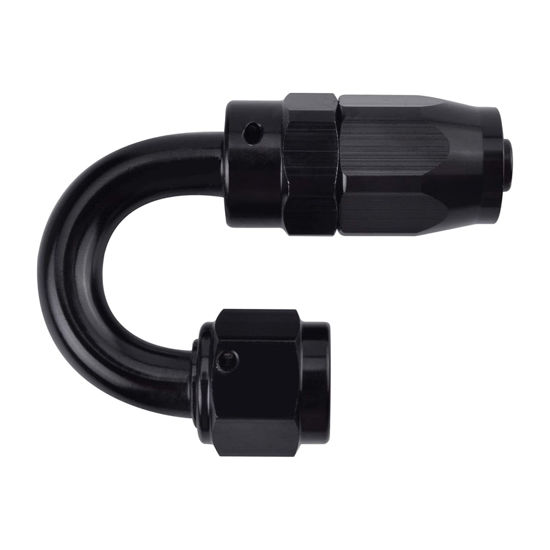 Picture of EVIL ENERGY 10AN Hose End Fitting 180 Degree Swivel for CPE Braided Hose Black
