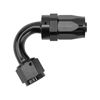 Picture of EVIL ENERGY 8AN Hose End Fitting 120 Degree Swivel for CPE Braided Fuel Hose Black