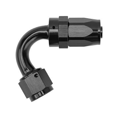 Picture of EVIL ENERGY 8AN Hose End Fitting 120 Degree Swivel for CPE Braided Fuel Hose Black