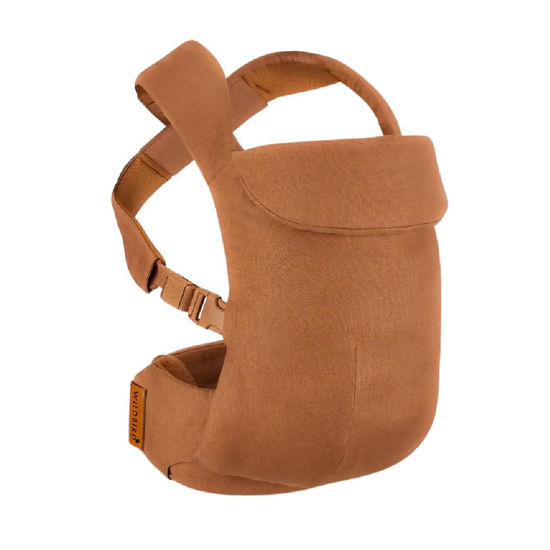 Picture of WildBird - Aerial Carrier - 7 to 45 lbs - for Moms, Dads & Caregivers - 100% Natural European Linen Fibers - Versatile & Adjustable - Small Size - Willow Fabric
