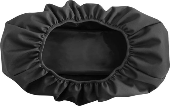 Picture of Winch Cover, 2 Pack Heavy Duty Water-proof Dust-Proof Winch Protection Cover, Ideal for Electric Winches 8500-17500 lbs, Indoor Outdoor (21.5” x 9.5” x 7.5”) - Black