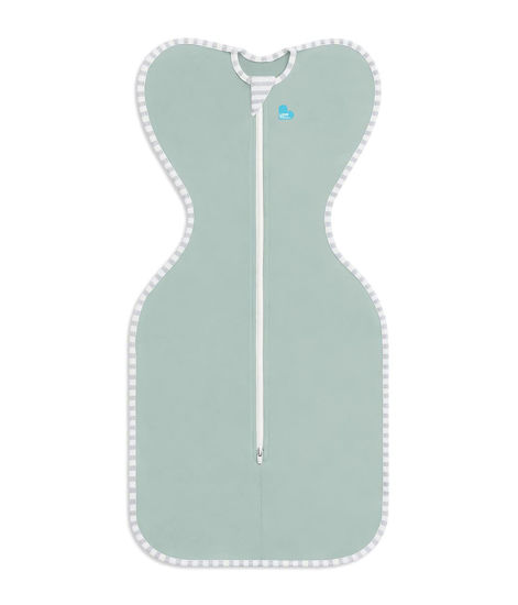 Picture of Love to Dream Swaddle, Baby Sleep Sack, Swaddle Up Self-Soothing Swaddles for Newborns, Get Longer Sleep, Snug Fit Helps Calm Startle Reflex, Lite 0.2 Tog Sleep Sack, 5-8.5 lbs, Olive