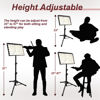 Picture of 57IN Sheet Music Stand, Tall Music Stand for Sheet Music High Stability, Adjustable Portable Music Stand with Carrying Bag for Guitar, Violin, Ukulele (33-57IN-A)