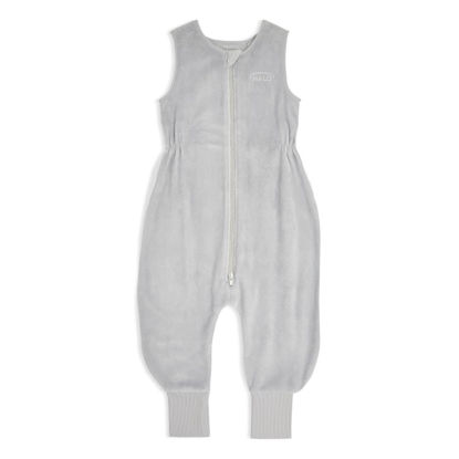 Picture of HALO Sleepsack Toddler Sleeping Bag, Luxe Fleece Wearable Blanket, TOG 2.0, Grey, 12-24M