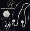Picture of MTGOCHA Bling Purse Hook for Car Headrest Hooks Upgraded Cute Car Purse Hooks Car Seat Hooks for Headrest Metal Car Bag Hooks Car Purse Holder Hook Hanger Bling Car Accessories for Women,Silver
