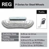 Picture of CKAuto P Style 3.00oz, P300, Lead Clip on Wheel Weights, Uncoated, 20Pcs/Box