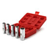 Picture of 5PCS Magnetic Spark Plug Socket Set Includes 14mm 16mm Thin Wall Socket and 9/16-inch 5/8-inch and 13/16-inch Sockets 3/8-inch Drive Magnet Retains Spark Plugs