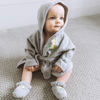 Picture of pasilk 100% Cotton Hooded Terry Bathrobe with Booties - Baby Girl Gifts - Baby Boy Gifts - 0-9 Months - Shower Gift