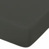 Picture of NTBAY 100% Brushed Microfiber Fitted Crib Sheet, Super Soft and Cozy 28x52 Crib Sheet for Standard Crib and Toddler Mattresses, Boys, Girls, Unisex, Dark Grey, 28x52 Inches