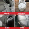 Picture of Leather Filler for Filling or Repairing Holes, Tears, Cracks, Scratches, for Leather Car Seats, Furniture, Shoes- Flexible with Applicator (100mL)