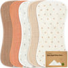 Picture of 5-Pack Muslin Burp Cloths for Baby Boys and Girls - Super Absorbent Baby Burp Cloth, Viscose Derived from Bamboo Cotton Baby Washcloths, Burp Rags, Large Neutral Burp Clothes for Newborn (Hills)