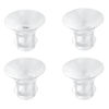 Picture of Flange Inserts 13mm for Medela,Spectra 24mm Shields/Flanges,Compatible with Momcozy S12 Pro/S9 Pro/S9/S12 Wearable Breast Pump,Reduce 24mm Nipple Tunnel Down to 13mm,4PCS