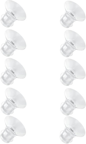 Picture of Flange Inserts 13mm for Medela,Spectra 24mm Shields/Flanges,Compatible with Momcozy S12 Pro/S9 Pro/S9/S12 Wearable Breast Pump,Reduce 24mm Nipple Tunnel Down to 13mm,10PCS