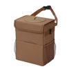 Picture of AOKJOY Car Garbage can with lid Leak Proof Vehicle Trash Can 3 Storage Pockets Hanging Waterproof car Trash Bag for SUV Brown