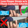 Picture of Guitar Capo for Acoustic and Electric Guitars - Guitar Accessory to Instantly Change Key & Chord - Quick Release, Spring Action Grabber - White Lightning Design