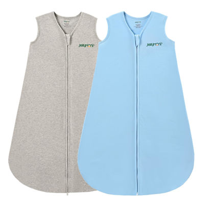 Picture of JELLYMONI Baby Sleep Sack 18-24 Months 100% Cotton Wearable Blanket, 0.5 TOG Soft Lightweight Toddler Sleeping Sack 3 Pack 2-Way Zipper Newborn Sleep Sacks
