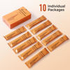 Picture of Sovvid Tenor Saxophone Reeds Strength 2.0 with Portable Reed Case, Box of 10, Individually Packaged Tenor Sax Reeds, Laser Engraved Marking & Thinner Reed Tip & Unfiled Cut for Ease of Play