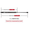 Picture of C16-25563 12 inch 65Lb/289N Gas Shock Strut for Truck Pickup Tool Box,Weatherguard Aluminum Toolbox,Camper Shell Topper Window, Pack of 2PCS.