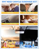 Picture of Canvcle Sunshades for Chevrolet/Chevy Traverse 2018-2023 Accessories Windshield Sun Shade Side Rear Window Shade Cover Sun Visor Shield Privacy Protection Keep Vehicle Cool Black 8PCS